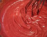 Foto langkah ke 2 dari resep Red Velvet Chips Soft mini cookies. Simple No mixer..!.