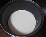 Foto del paso 4 de la receta: Falsa tarta de panacota de turrón con base de polvorón