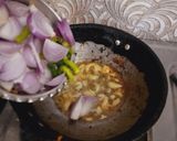 A picture of step 2 of झुणका भाकरी(Zunka Bhakri Recipe In Marathi).