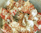 A picture of step 3 of Oha soup.