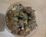 Foto langkah ke 4 dari resep Almond Raisin Cookies.