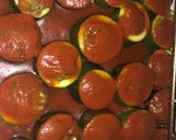 A picture of step 3 of Stuffed zucchini Turkish style.