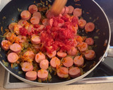 Foto del paso 3 de la receta: Col con salchichas