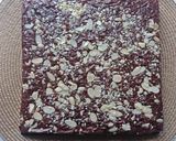 Gambar langkah 7 resipi Brownies Kedut sebelum usia😆.
