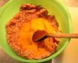 Foto del paso 6 de la receta Papas y batatas fritas con hamburguesas rellenas