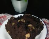 Foto langkah ke 8 dari resep Bolu Kukus Pisang Cokelat.