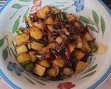 Foto langkah ke 4 dari resep Teri Tawar Kentang Saus Tiram.