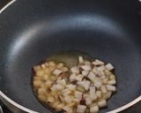 A picture of step 2 of Sweetened Poha.