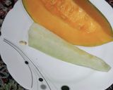 عکس مرحله 1 از دستور آب طالبی و خربزه