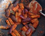 Foto langkah ke 5 dari resep Balado terong ungu🍆.