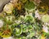 A picture of step 9 of Mutton Kaleji Biryani.