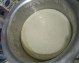 A picture of step 8 of Eggless vanilla cake.