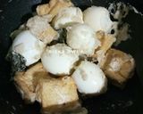 Foto langkah ke 3 dari resep Opor Putih Telur Tahu.