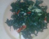 Foto langkah ke 4 dari resep Tumis daun singkong simple.