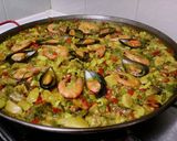 Foto del paso 14 de la receta: Paella mixta de marisco y pollo