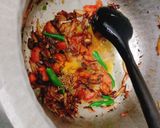 A picture of step 6 of Aalo salan.
