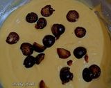 A picture of step 4 of Gulabjamun custard cake.