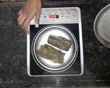 A picture of step 6 of Alu vadi.