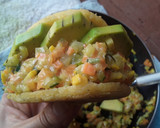 Foto del paso 4 de la receta: Arepa rellena de calabacín y aguacate🥑🍘🥗