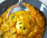 Foto del paso 6 de la receta: Arroz meloso de rape y sepia con fumet de rape y alga fucus