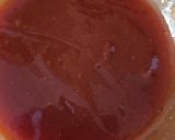 A picture of step 3 of 3 ingredients bbq sauce.