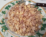 Foto del paso 2 de la receta: Huevos rellenos de carne gratinados