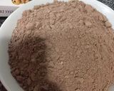 A picture of step 1 of Tripple Chocolate Muffins - 5th month with Mateo 🎂👶🏼🍫.