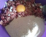 Foto del paso 3 de la receta: Pan de carne con huevo frito, una delicia