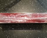 Une image de l'étape 2 de Bûche mousse noix de coco et insert fruits rouges.