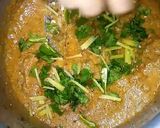 A picture of step 8 of Chicken Changezi Karhai.