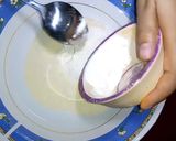 A picture of step 1 of Rava Jalebi.
