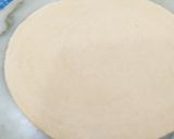 A picture of step 3 of Warkey paratha.