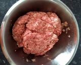 A picture of step 2 of Home made Meatballs, Pasta & tomato sauce.