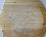 A picture of step 5 of Truffled Fontina and Mushroom Pizza.