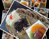 Foto langkah ke 9 dari resep Cake potong toping buah segar.