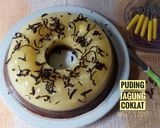 Foto langkah ke 3 dari resep Puding Jagung Coklat.