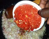 A picture of step 3 of Eggplant sauce.