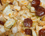 Foto del paso 5 de la receta: Alubias rojas con repollo salteado en olla a presión