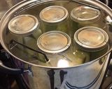 A picture of step 7 of Canning Homemade Salsa.