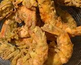 Foto langkah ke 3 dari resep Udang Saus Telur Asin / Salt Egg Prawn.