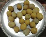 பேபி பொட்டட்டோ மசாலா(baby potato recipe in tamil) ரெசிபி ஸ்டேப் 1 புகைப்படம்