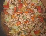 Darált hússal töltött tök és cukkini sok reszelt sajttal 🥂🥂🥂 recept fázis 7 fotója
