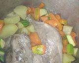 صورة لخطوة 2 من وصفة حساء الخضر🥕🥔
