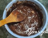 A picture of step 2 of Barley Brownies.