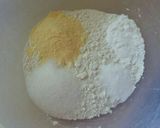 A picture of step 1 of Vickys Onion Fritters, GF DF EF SF NF.