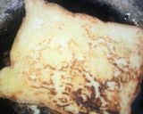 A picture of step 4 of French toast, omelette and tea.