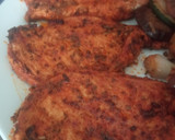 Foto del paso 5 de la receta: Pollo adobado con verduras y patata a la brasa