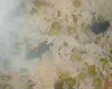 A picture of step 11 of Matar Pulao.