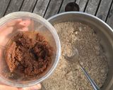 A picture of step 4 of Maca Balls.