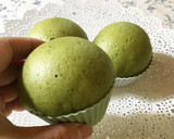Foto del paso 8 de la receta: Matcha Mushi Pan (Pan al Vapor)
